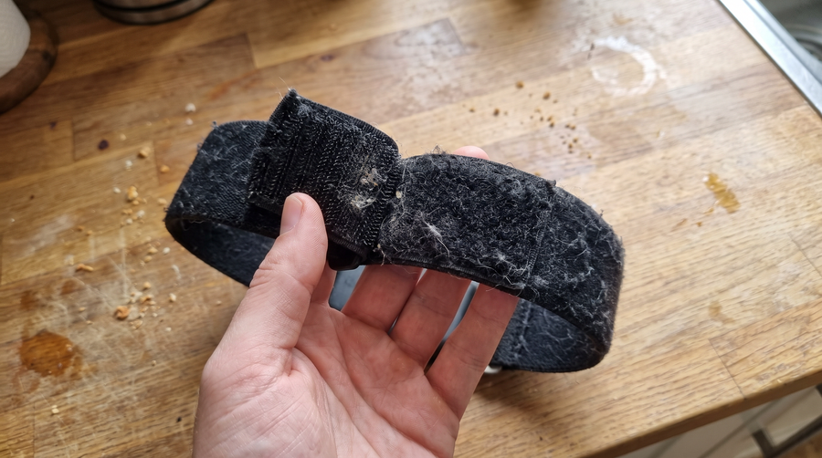 Four months and the velcro still grips